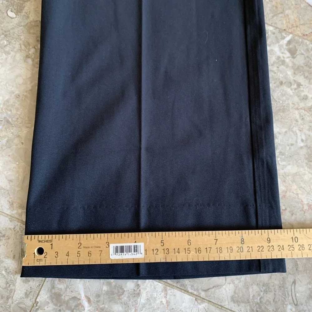Rhone Womens Commuter Pleated Trouser Pants 6 Black UPF 50+ Anti Odor Work Golf